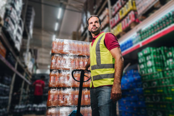 Beverages including juices, soft drinks, energy drinks, and water